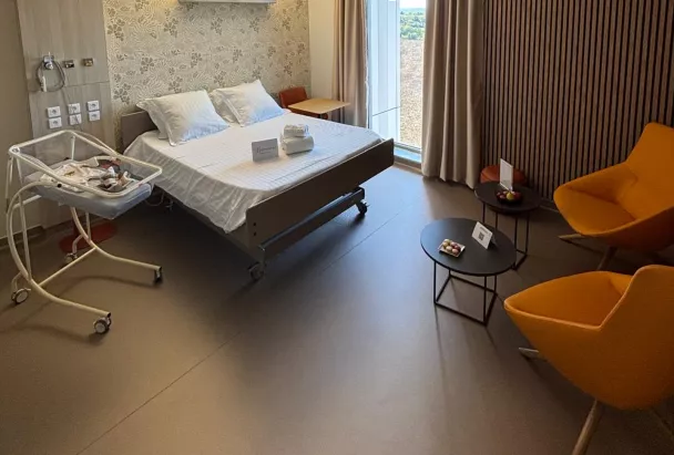 chambre grand confort maternité